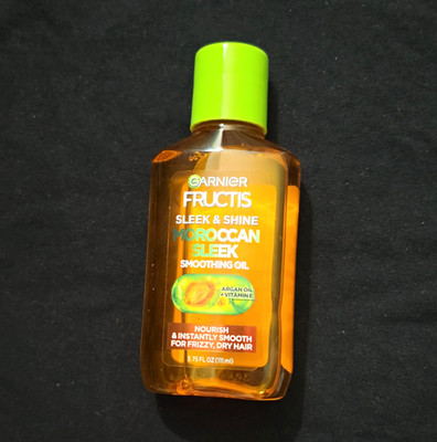 Garnier Fructis Sleek & Shine Moroccan Sleek Smoothing Oil Argan Vit E 3.75