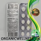 ELEVITA Succinic acid Amber acid + Vitamin C 100% ORGANIC 10 tablets