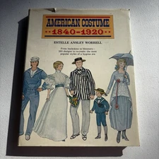AMERICAN COSTUME **1840-1920** Book