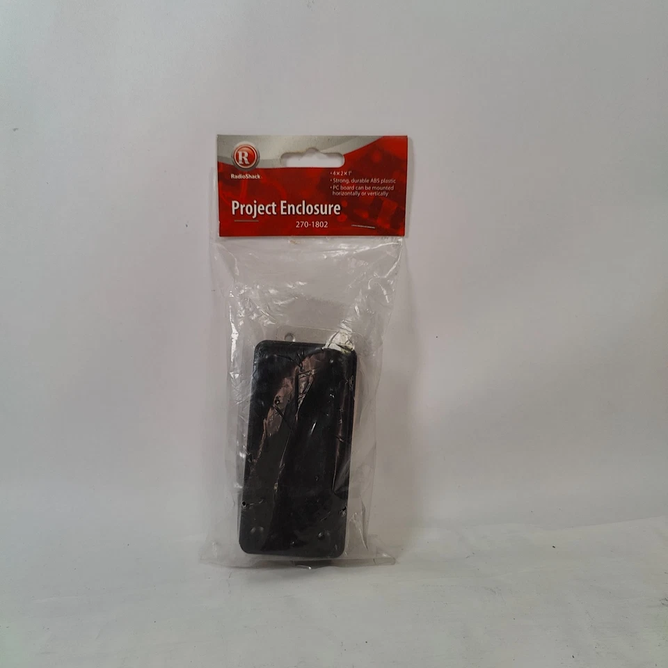 "Caja de plástico ABS 270-1801 RadioShack Project 3x2x1"" nueva sellada" Foto 2 de 4