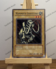 Yugioh Mammoth Graveyard * LOB-009 * Legend Of Blue Eyes White Dragon * Konami