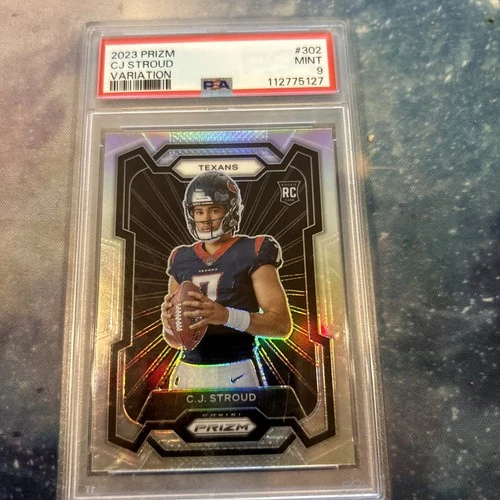 2023 Panini Prizm Rookie Variation C.J. Stroud #302 PSA 9