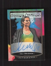 2019 Upper Deck Goodwin Ali Krieger Splash of Color Auto
