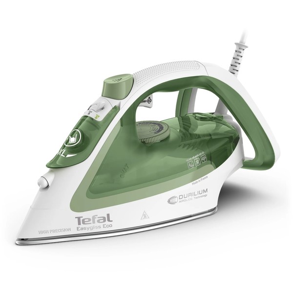 Tefal DampfbüGeleisen Easygliss Eco 2800W Weiß GrüN Durilium 50G/Min FV5781-image