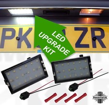 LED Rear Number plate light kit lamp for Freelander 2 facelift license tailgate