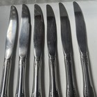 Oneida MANSFIELD Amadeus Stainless Rogers Deluxe 6 Dinner Knives Glossy — photo 3