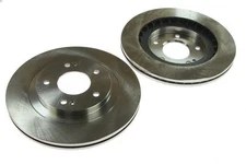 2x brake disc Ferodo DDF1399 for Korando (KJ) 2.9 1998-2006