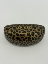 GUESS LEOPARD PRINT Sunglasses/Eyeglasses HARD CLAM CASE, Free Shipping