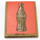 Drink Coca-Cola Vintage 1930's Diamond Match Co. Unstruck Matchbook