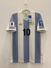 adidas Men’s Argentina 50th Anniversary Jersey - MESSI (WC2026 Qualifiers)