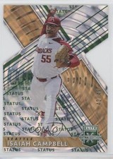 2019 Panini Elite Extra Edition Status Emerald Die-Cut 42/49 Isaiah Campbell s3g