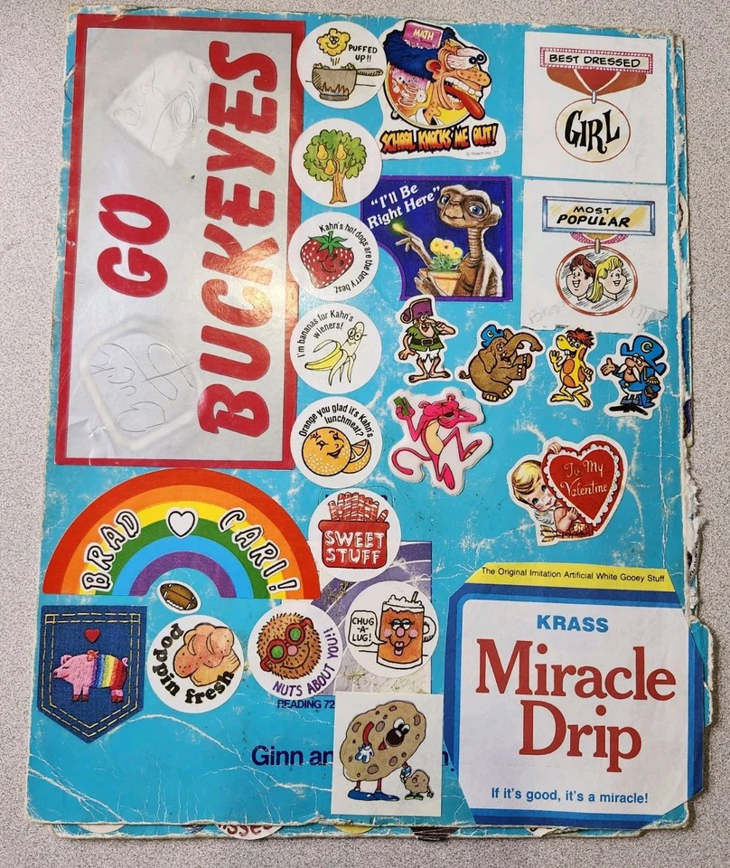 Vintage Sticker Collection Pages Stickers Wacky Packages Scratch N Sniff Rare - Image 3 of 4