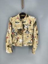 Marc Cain Vintage Travel Print Jacket Women s...