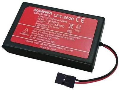 SANWA M17S LP1-2500 TYPE-C BATTERY - 1S LIPO | eBay
