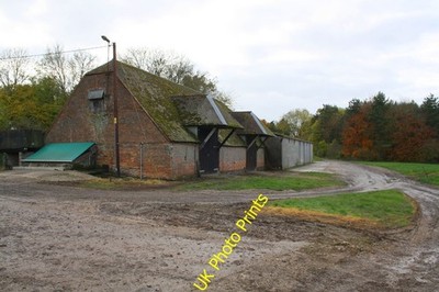 Foto 6x4 Scheune auf Poors Farm Hailey \/SU6485 c2016
