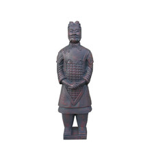 Deko Figur Statue Skulptur 50cm Figuren Statuen Skulpturen China Soldat Garten