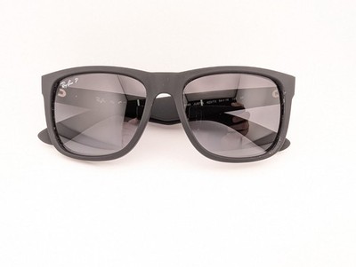 Ray-Ban Sunglasses, Polarized Lenses, RB 4165 622/T3 3P Justin, 54-16-145, Black