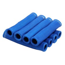 8Pcs 2500  Degree Spark Plug Wire Boots Heat Shield Protector Sleeve Cover Compa