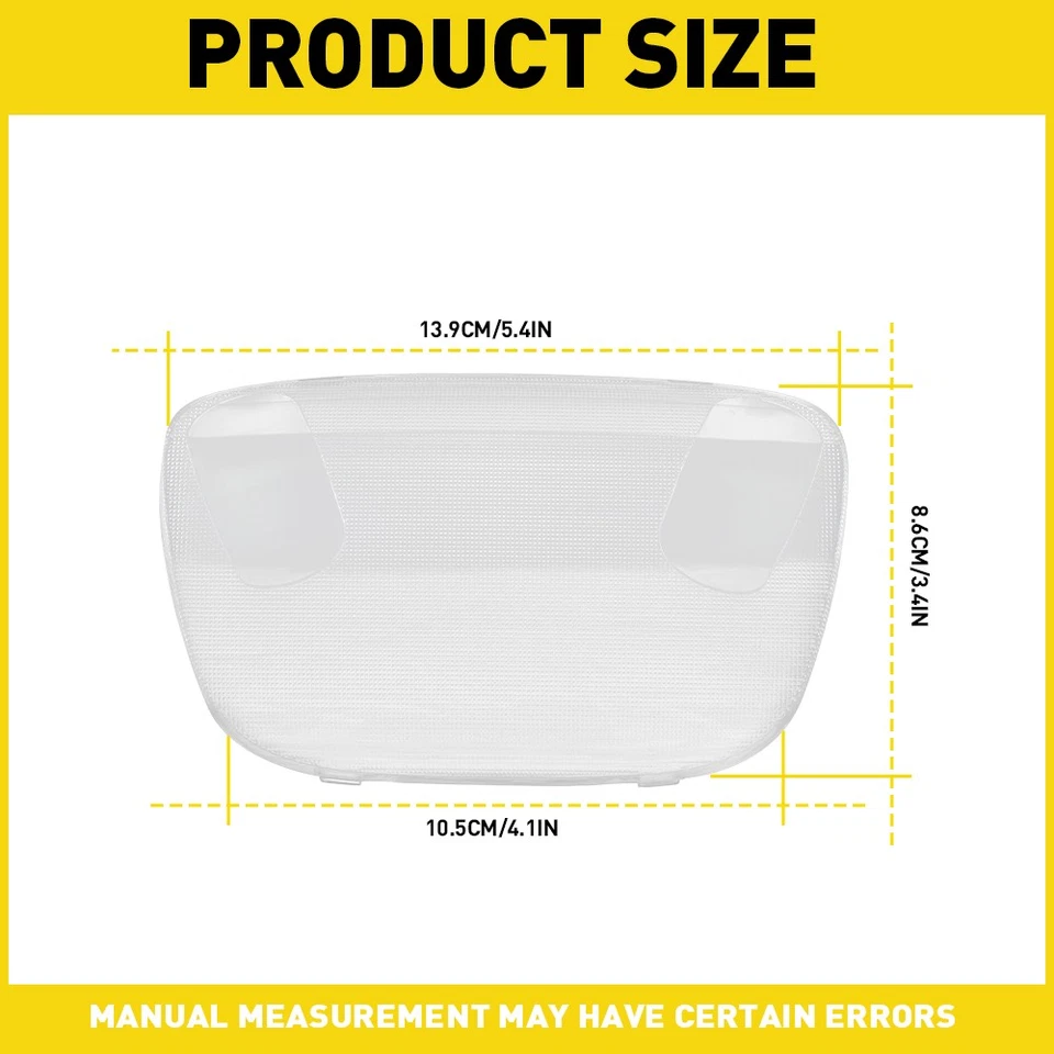 Ajuste 95-98 Ford Bronco Windstar Interior Domo Mapa Luz Lámpara Lente Bombilla Cubierta 1-10 Foto 2 de 4