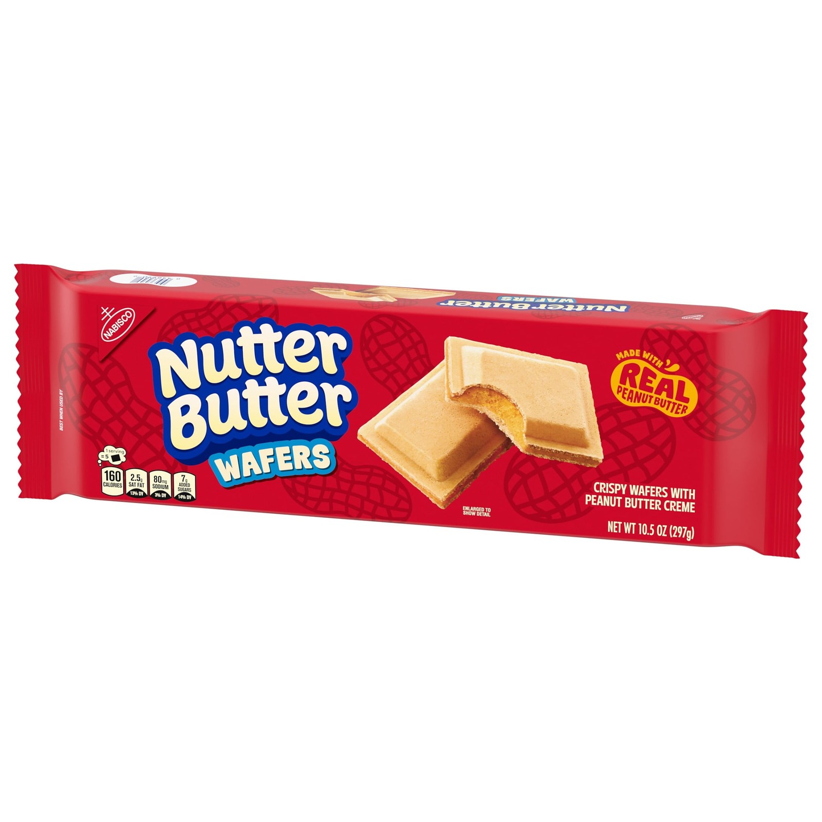 (3 pack) NUTTER BUTTER Peanut Butter Wafer Cookies, 10.5 oz,NEW