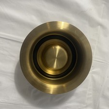 Signature Hardware Basket Strainer Matte Gold for atlas sink