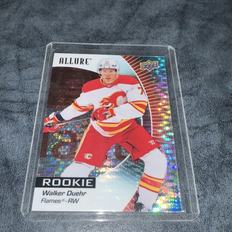 2023-24 Upper Deck Allure - Rookies Walker Duehr #118 Red Rainbow (RC)