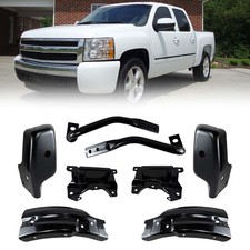 For Chevy Silverado 1500 2007-2013 Front Bumper Mounting Support Brace Brackets