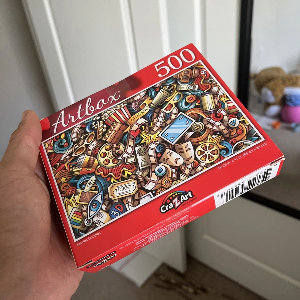 Rompecabezas Artbox Movie Doodles Cra-Z-Art 500 piezas Foto 3 de 3
