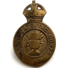 Original WW2 Army Catering Corps ACC Cap Badge - WWII Genuine British Army