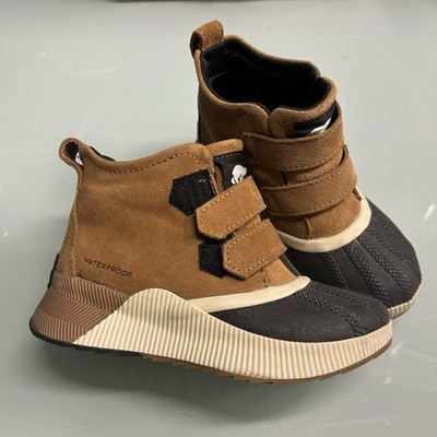 SOREL  UNISEX  LITTLE  KIDS  OUT  N  ABOUT  CLASSIC  WP  BOOTS - SIZE  13 /EU 31