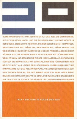 1929 - A Year in the Focus of Time. Exhibition Book. Literaturhaus Berli 1091998