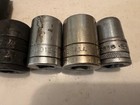 MADE USA - VTG  S-K TOOLS -  6  - 1/2" DRIVE 6 & 12 POINT  STD + IMPACT  SOCKETS — photo 7
