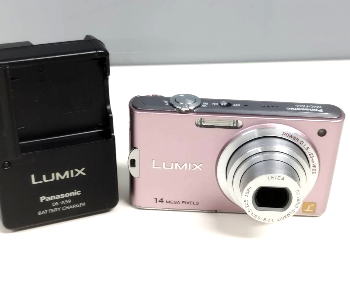 Panasonic Lumix DMC-FX66 Pink 14MP Leica Japan | eBay