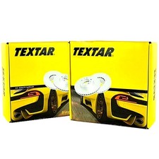 2x TEXTAR 92270003 Bremsscheibe 370mm Hinten für BMW 5 F07 7 F01 F02 F03 F04