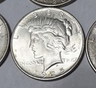 6 x 1925 Peace Dollars - Nice Higher Grade Silver Coins — photo 3