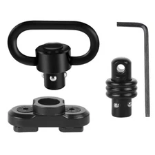 QD Sling Stud Mount kit Rail Adapter Adaptor Push Button Quick Release for M-lok