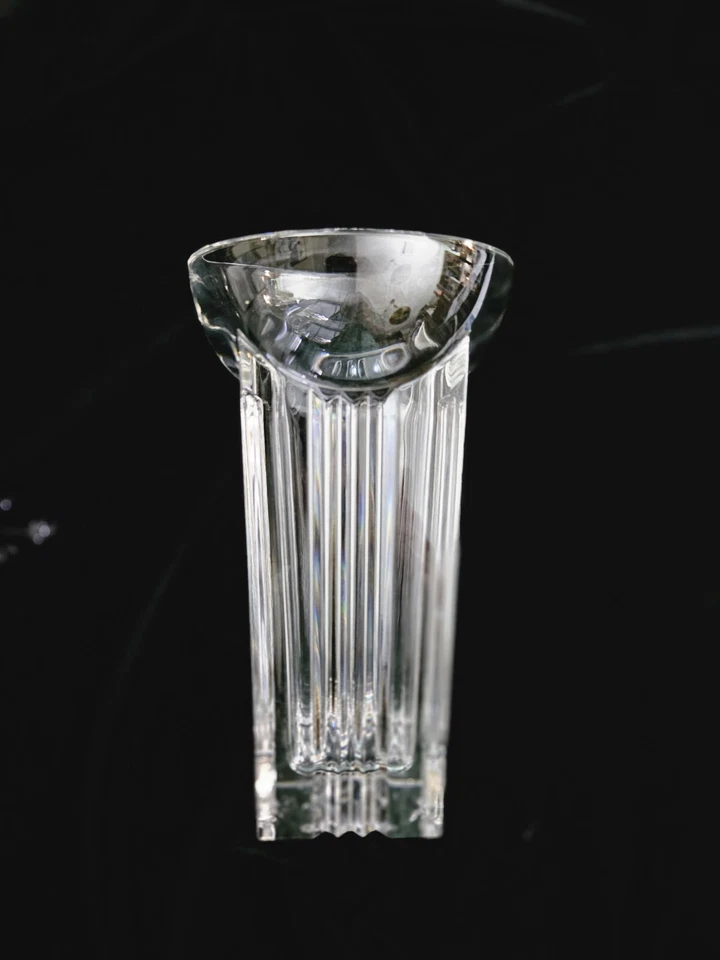 Villeroy & Boch 水晶艺术装饰风格花瓶 7.5 英寸复古 — 第 2/4 张图片