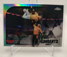 2020 Topps Chrome WWE Refractor #28 Humberto Carrillo Wrestling Card 