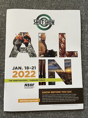 2022 Shot Show Program Guide Layout Caesars Forum & Venetian Expo