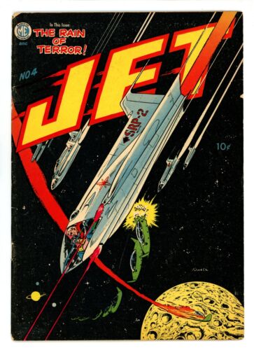 Jet Powers 4 [A-1 #39] VG+ (4,5) Magazine Enterprises (1951) Frazet - Photo 1 sur 1