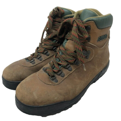 Asolo‎ Vibram Hiking Boot Brown Leather Lace Up High Top Outdoor Mens 8.5 ASOLO Reston WP Men main image 4
