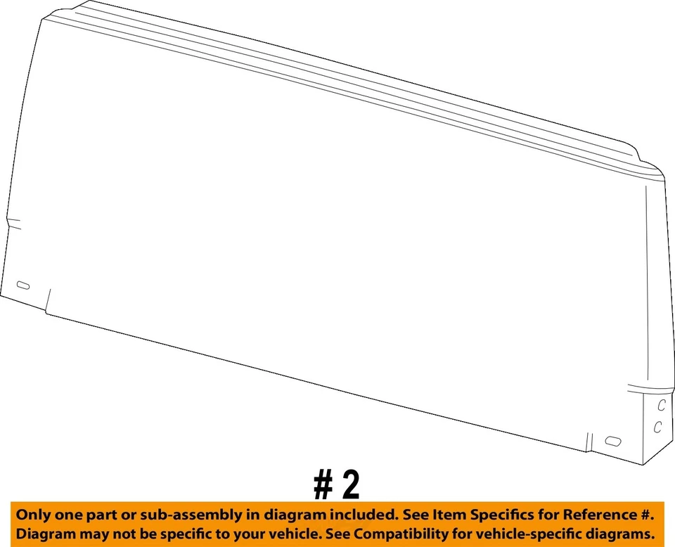 Used Windshield fits: 1998 Jeep Wrangler glass and frame Grade A - Image 4 of 4