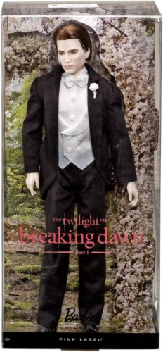 BARBIE Edward Cullen GROOM Doll Twilight Breaking Dawn Wedding Figure New In Box - Picture 1 of 6