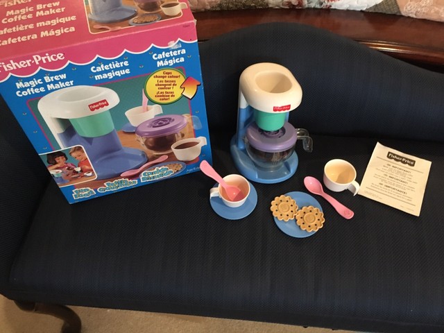 fisher price coffee maker set