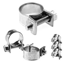 Petrol Pipe Clips For Fuel Line Hose Size 7-9mm, 8- 10mm, 11-13mm, 12-14mm