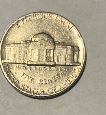 ERROR 1975 D Jefferson Nickel Misaligned Obverse Die 665 | eBay