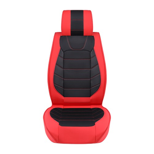 For LDV G10 D90 T60 Mifa Deliver 9 Car 2 Seat Covers Front Cushion Red Leather - Picture 10 of 10