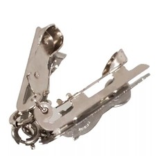 Sterling .925 Ice Skate Charm Pendant .75" x .25" x .25" L Lobster Clasp 3G BS1