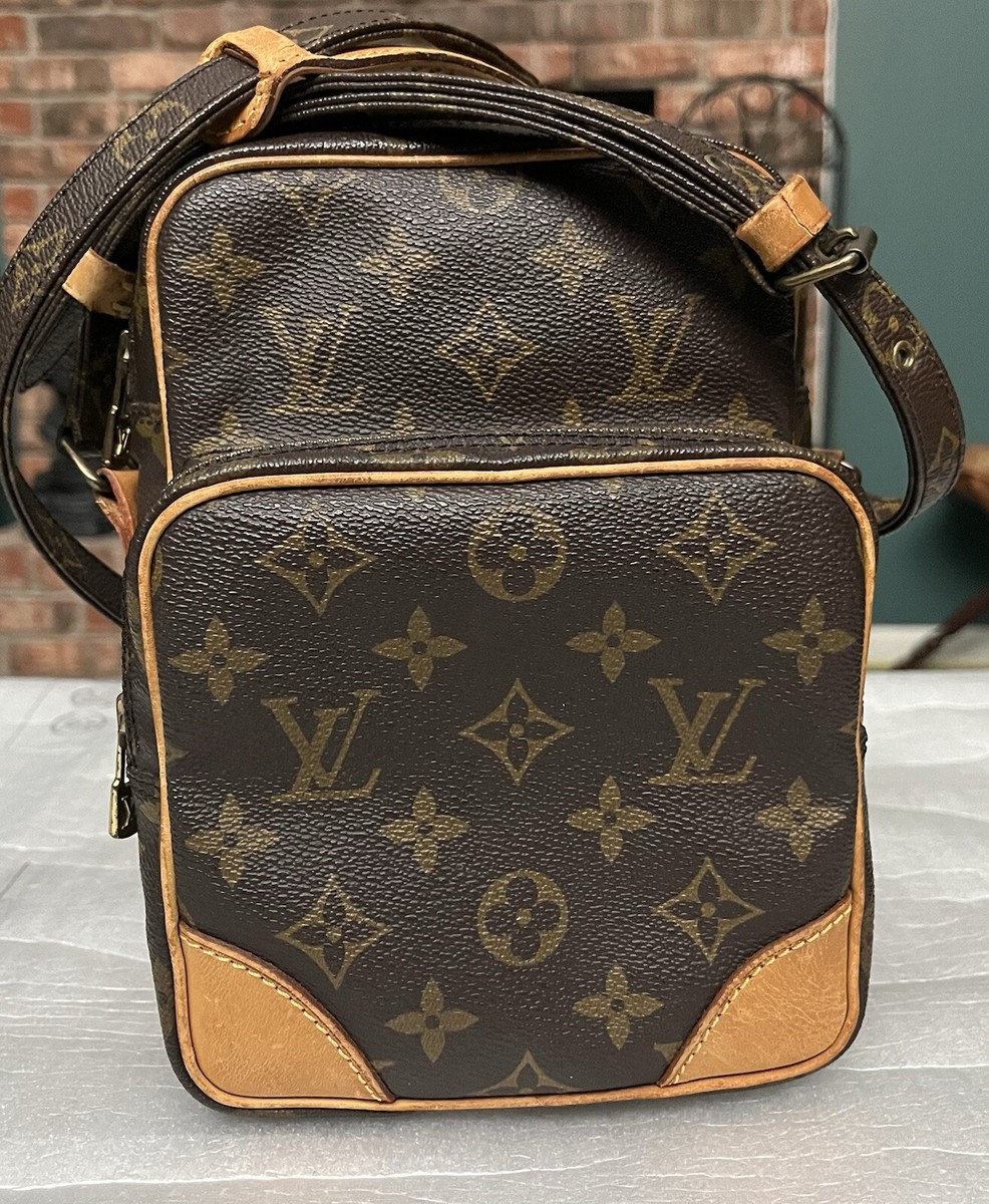 Louis Vuitton LV Monogram Crossbody Amazon Amazone Browns Handbag