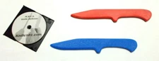 Kalaj Kutter Training Knife Trainer Red Blue DVD Kali Arnis Kali Dagger
